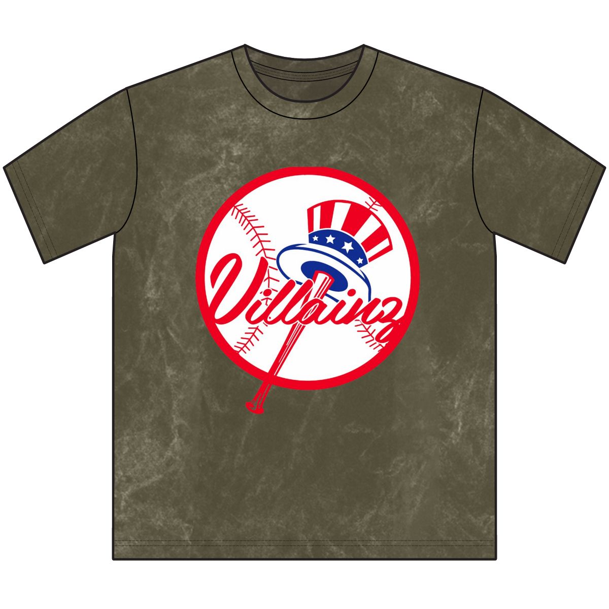 NYY4L Stonewash Tee