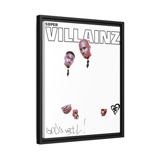 God’s Will Framed Canvas